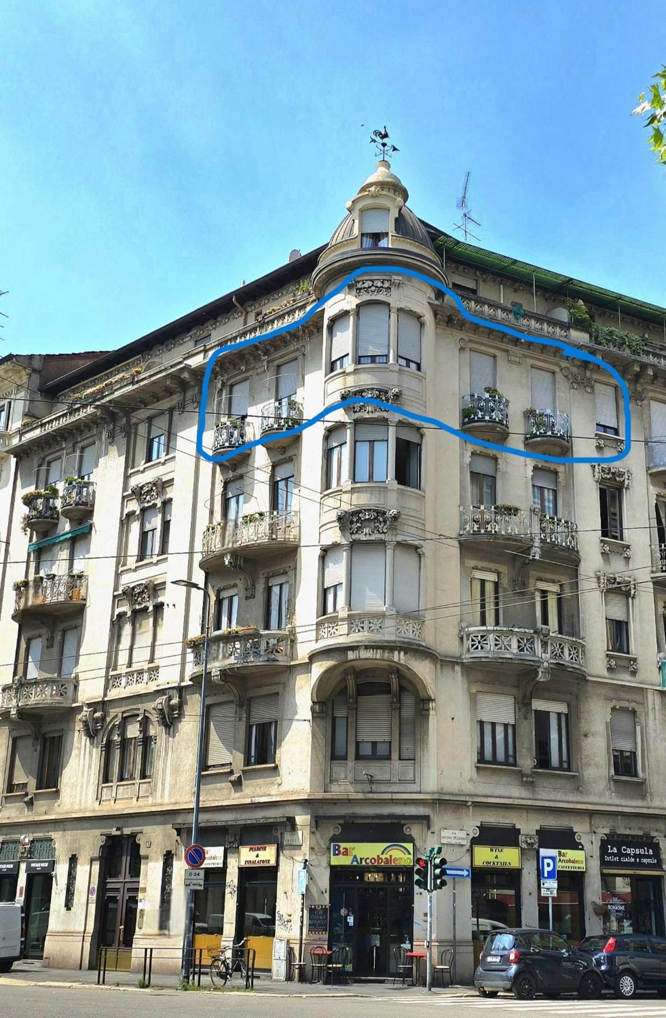 Homegallery - Elegante Appartamento Milanese Eksteriør billede